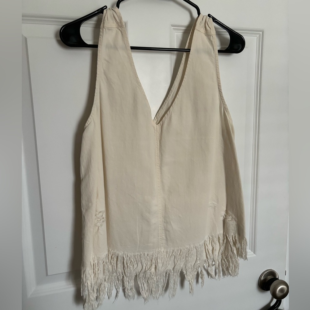 Distressed Denim Top - Picture 3 of 3